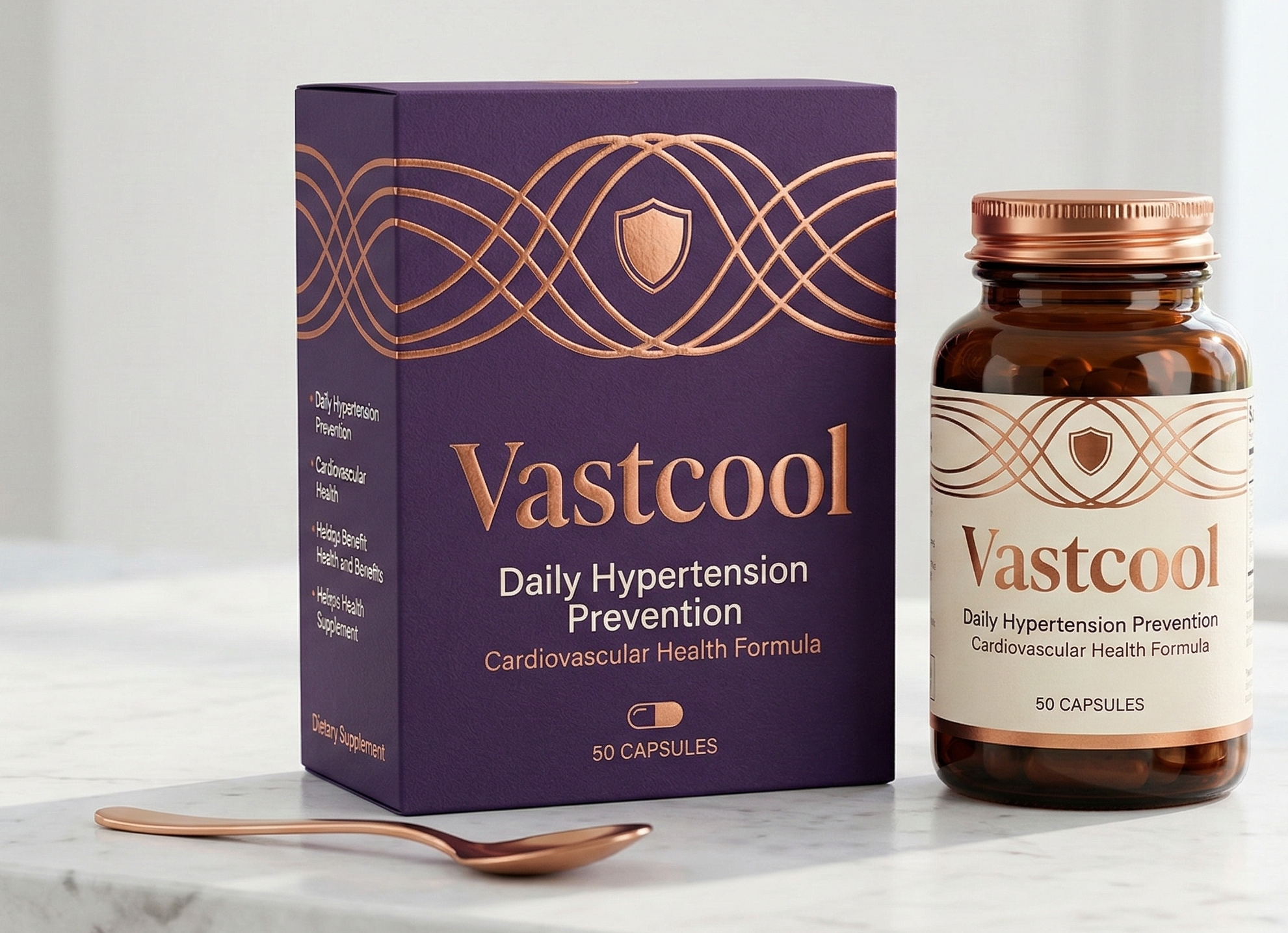 Vastcool – doplněk stravy pro podporu cév, 50 kapslí
